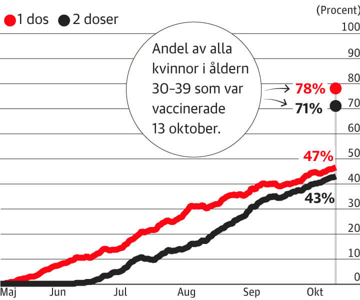 Tasso di vaccinazione durante la gravidanza