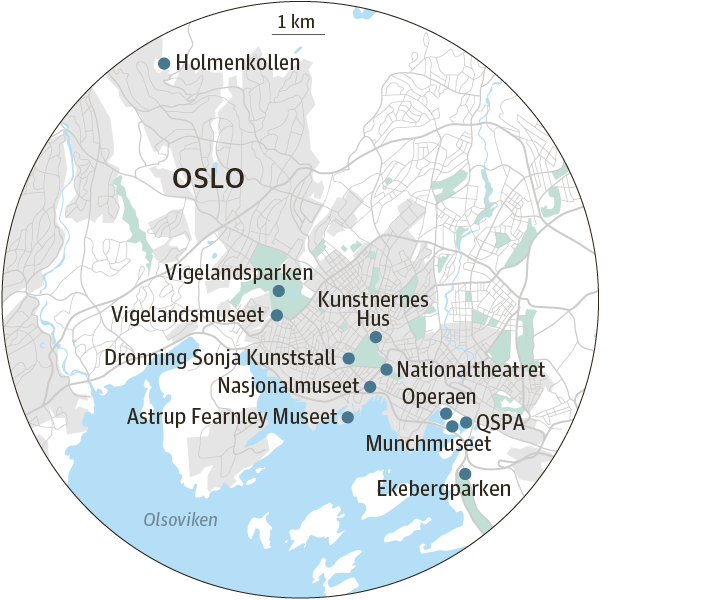Följ med DN till Oslo som erbjuder både natur och kultur. 