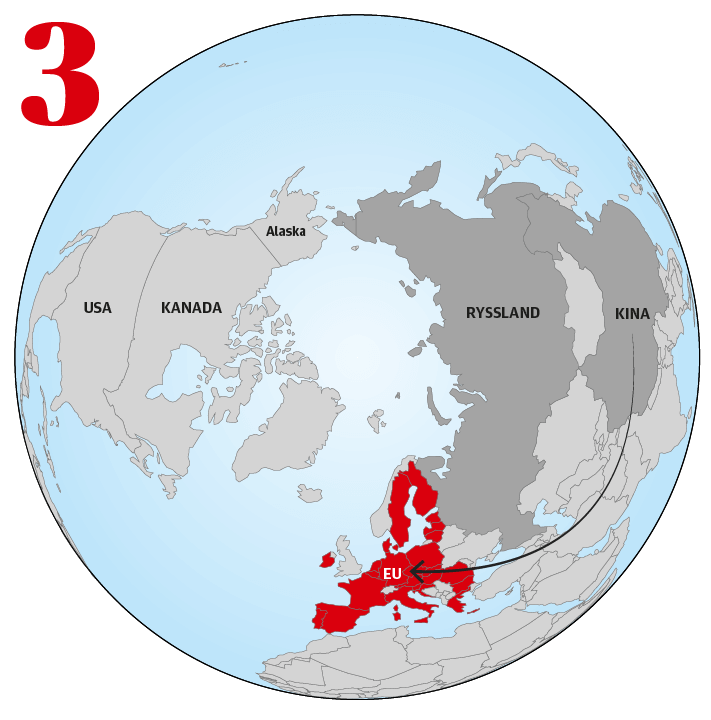 Den beredda fisken anlnder med fartyg till leverantrer inom EU som sljer fisken vidare.