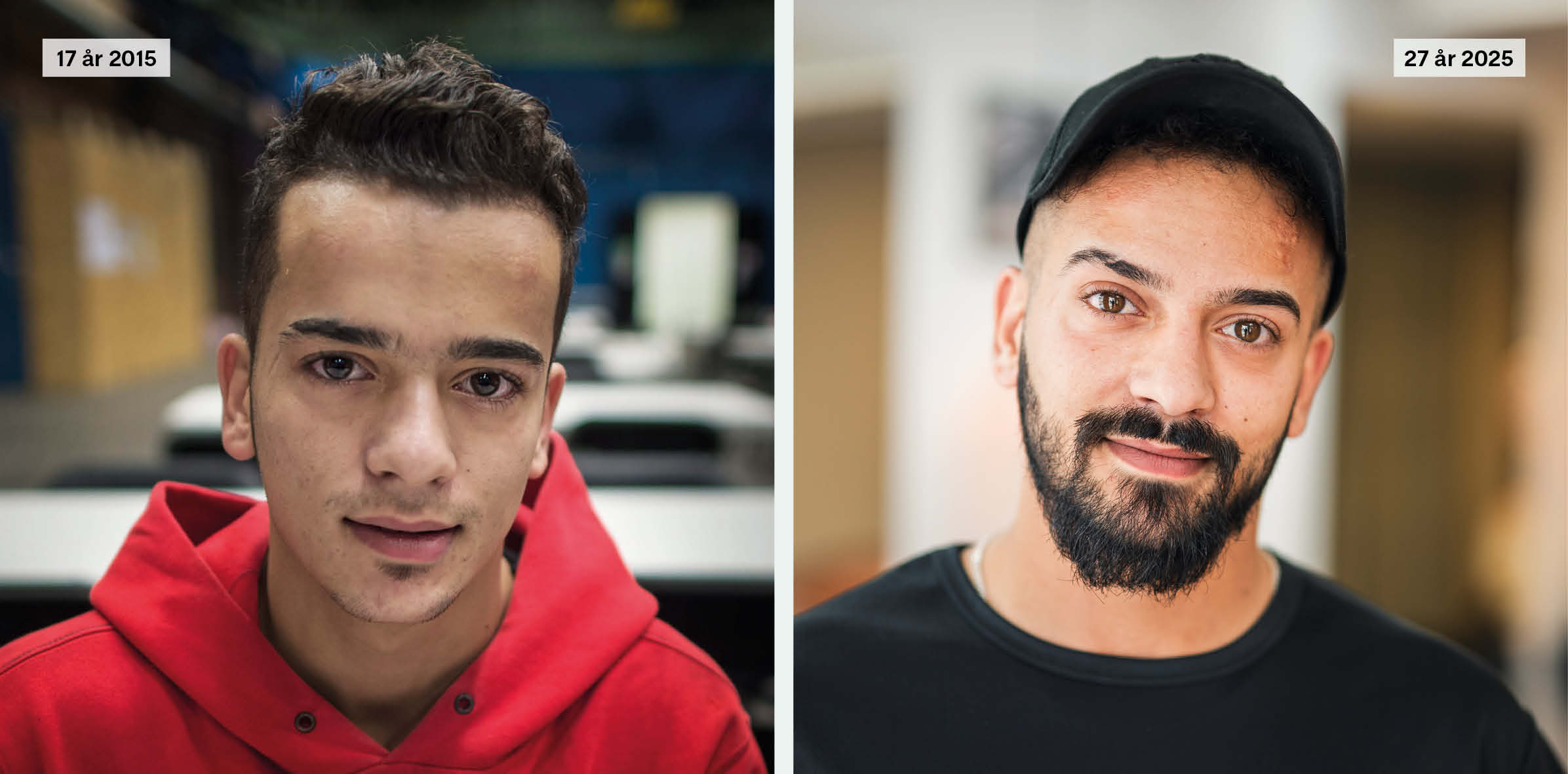 Så är deras liv – tio år efter flyktingkrisen