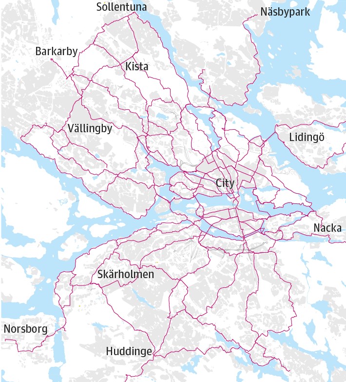 Här hittar du 51 mil av nya promenader i Stockholm - DN.SE